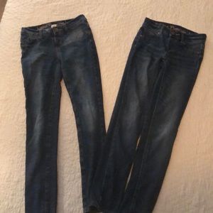 2 pair of Justice Simply Low Jeggings